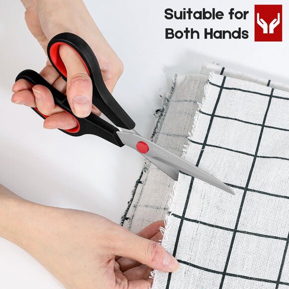 6-Pack All Purpose Scissors Set | Stainless Steel Office & Craft Scissors - Picture 7 of 7